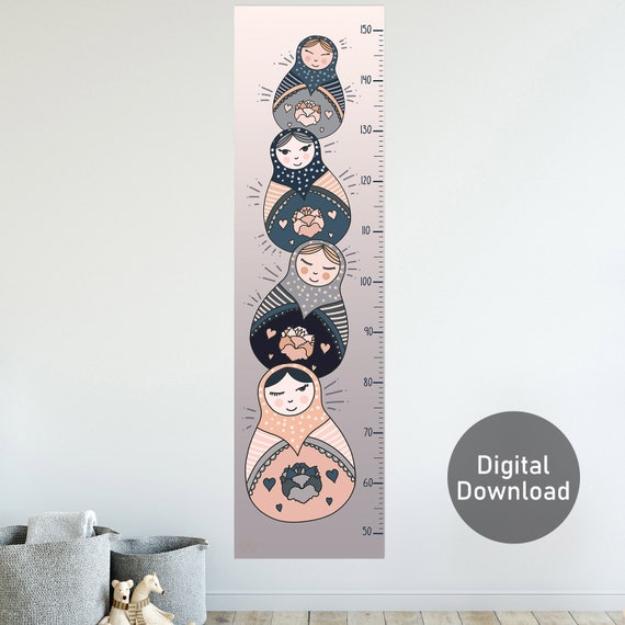 Printable Wall Height Chart For Adults