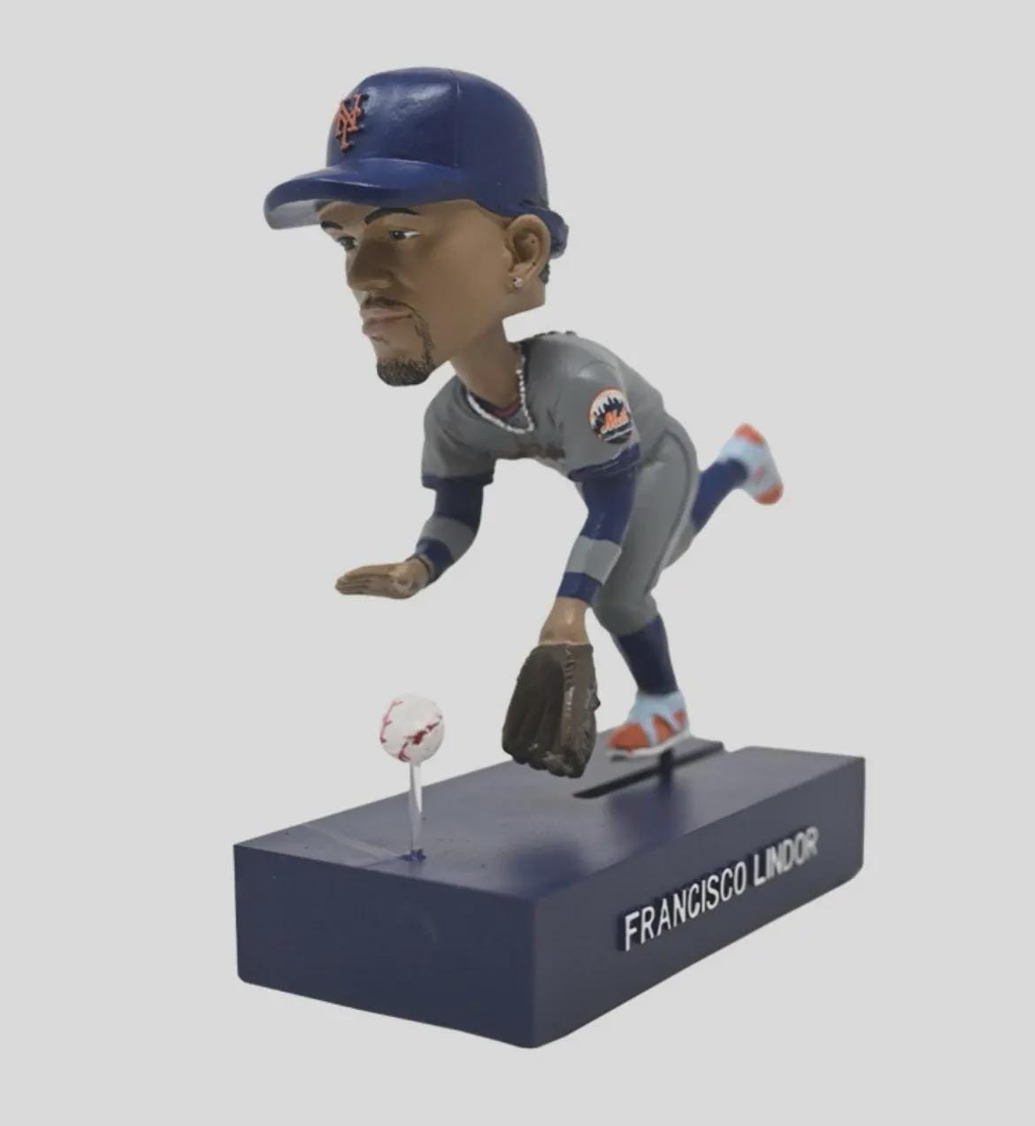 New York Mets Citi Field SGA Francisco Lindor Fielding Bobblehead