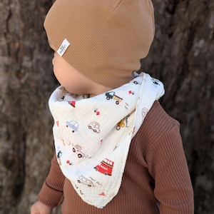 Visuell Design - Musselin Halstuch 60x60 cm Musterauswahl