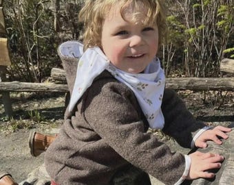 Visual Design Unlined Jersey Walk Jacket for Kids - Surprise Style Kids Walk Jacket Unlined Walk Lined Jersey