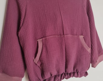 Visuell Design - Musselin Sweater, MusselinShirt für Kinder - Viele Varianten -