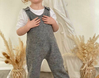 Visual Design Walk Bib Overalls Unisex Overalls Lined Knee Patches Choice of Colors up to Size 110 Handmade