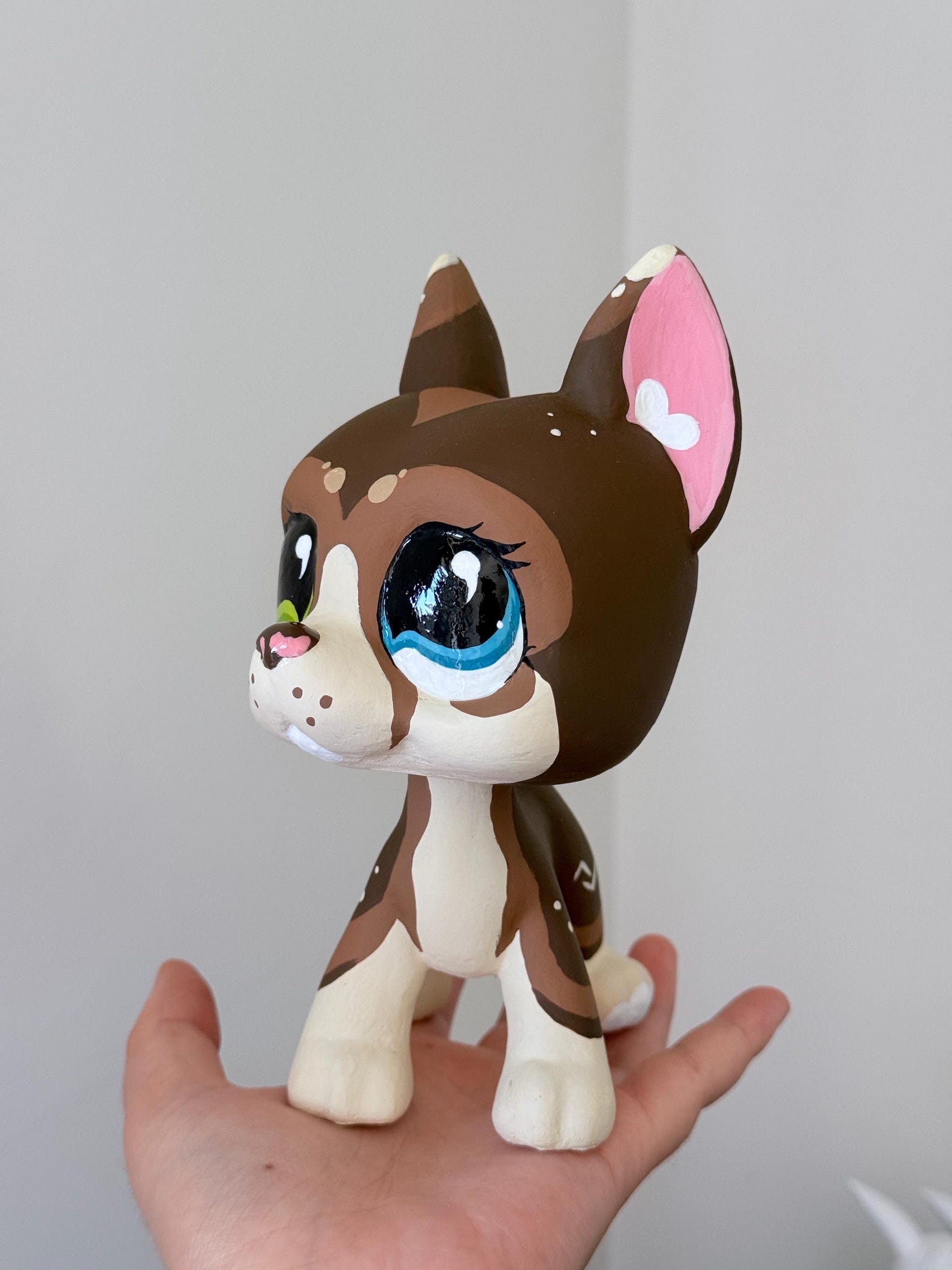 Custom Lps Dogs Littlest Pet Shop JUMBO Custom Great Dane Handpainted LPS - Etsy