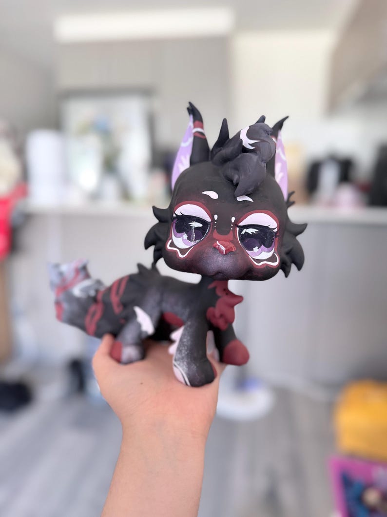 Figurine Littlest Pet Shop LPS - Gros Chien Marron édition 2008 - Rare Et Grande Taille