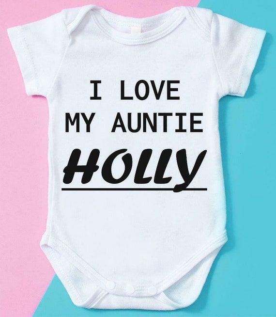 i love my auntie baby grow