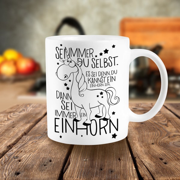 Taza de unicornio