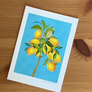 Fruity branches Fruits art print, by KKArts image 4