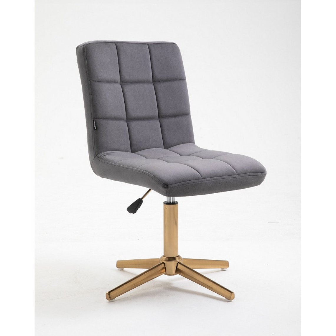 Designer desk chair from Velour / Office Chair 7 Colours CROSS Etsy