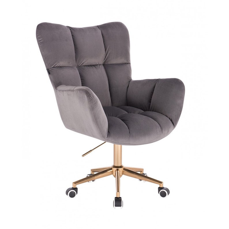 Designer Armchair from Velour / Office / Living room armchair Etsy