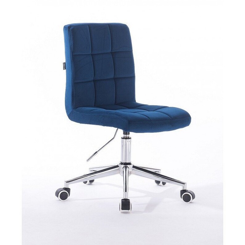 Designer Desk Chair From Velour Office 8 Colours Image 0