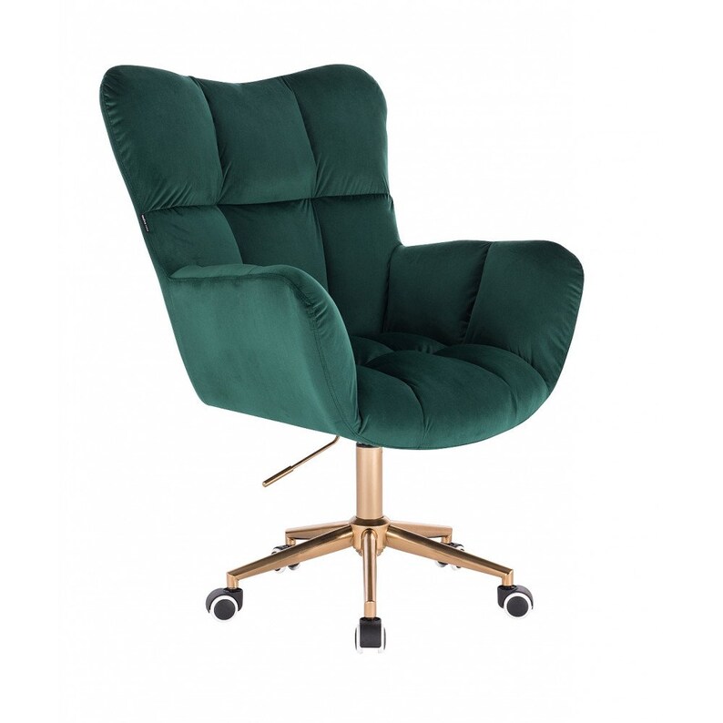 Designer Armchair from Velour / Office / Living room armchair Etsy