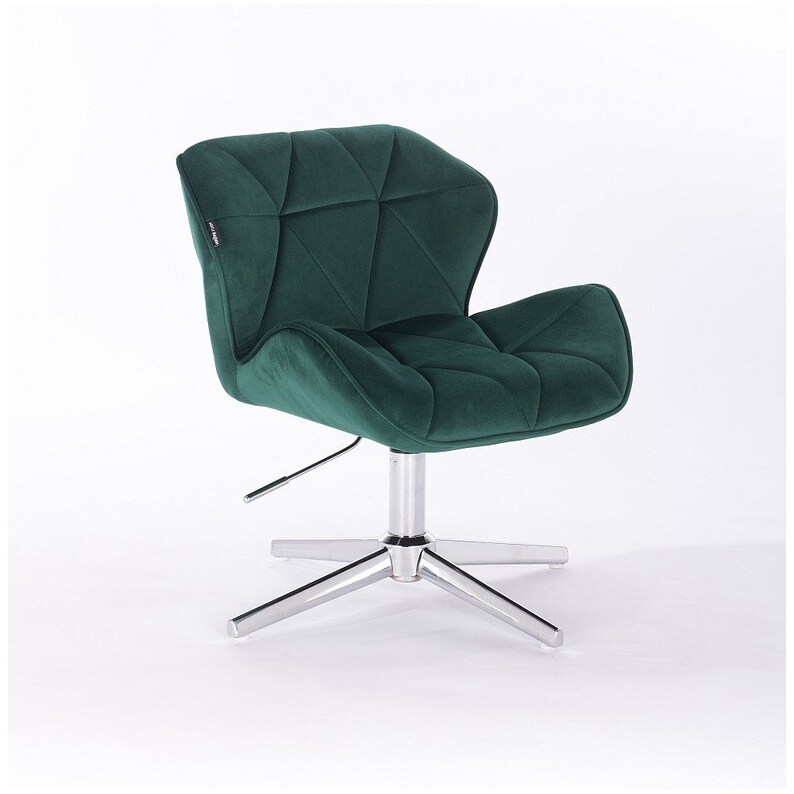 Designer Desk Chair From Velour Office 8 Colours Cross Image 0