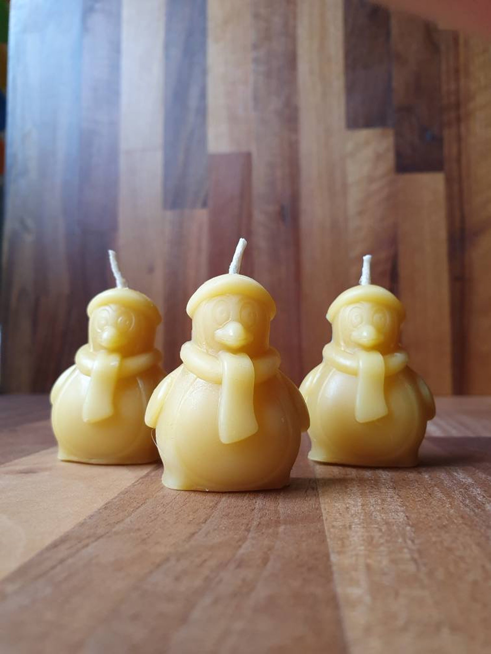 Beeswax Candles / Christmas Candles / Christmas Gift / Etsy.de