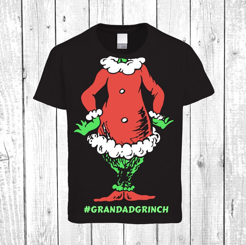 Grand Dad Grinch T-shirt - Etsy