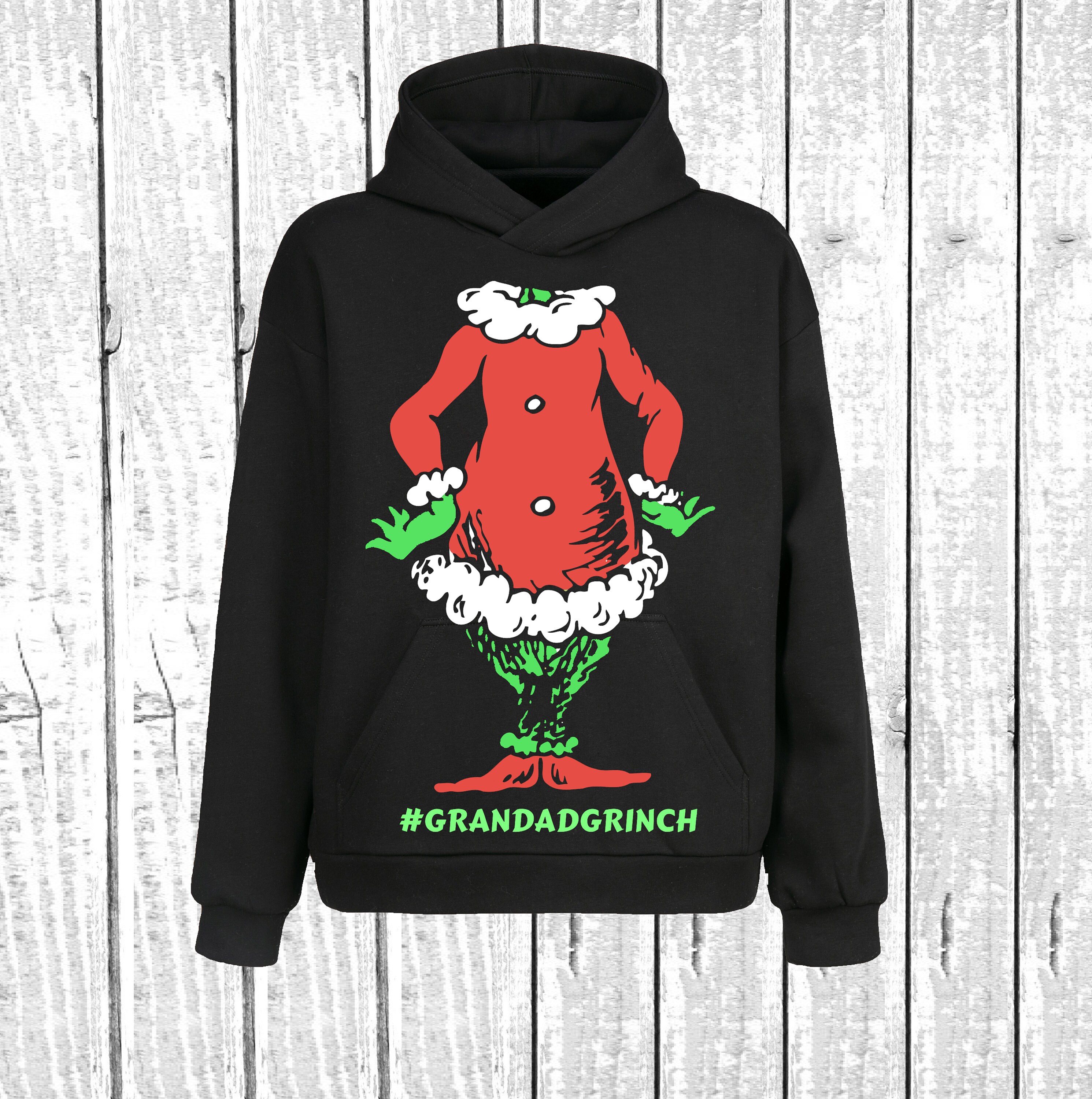 Grinch Hoodie - Etsy UK