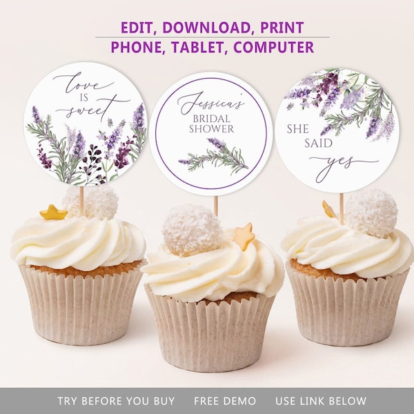 Floral Cupcake Etsy
