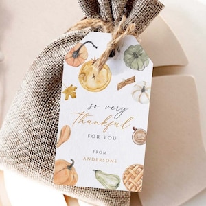 Thanksgiving Tags, Thanksgiving Printable Tag, Printable Thanksgiving Gift Tag, Fall Thankful Gift Tag, Printable Thanksgiving Tag, thanks u