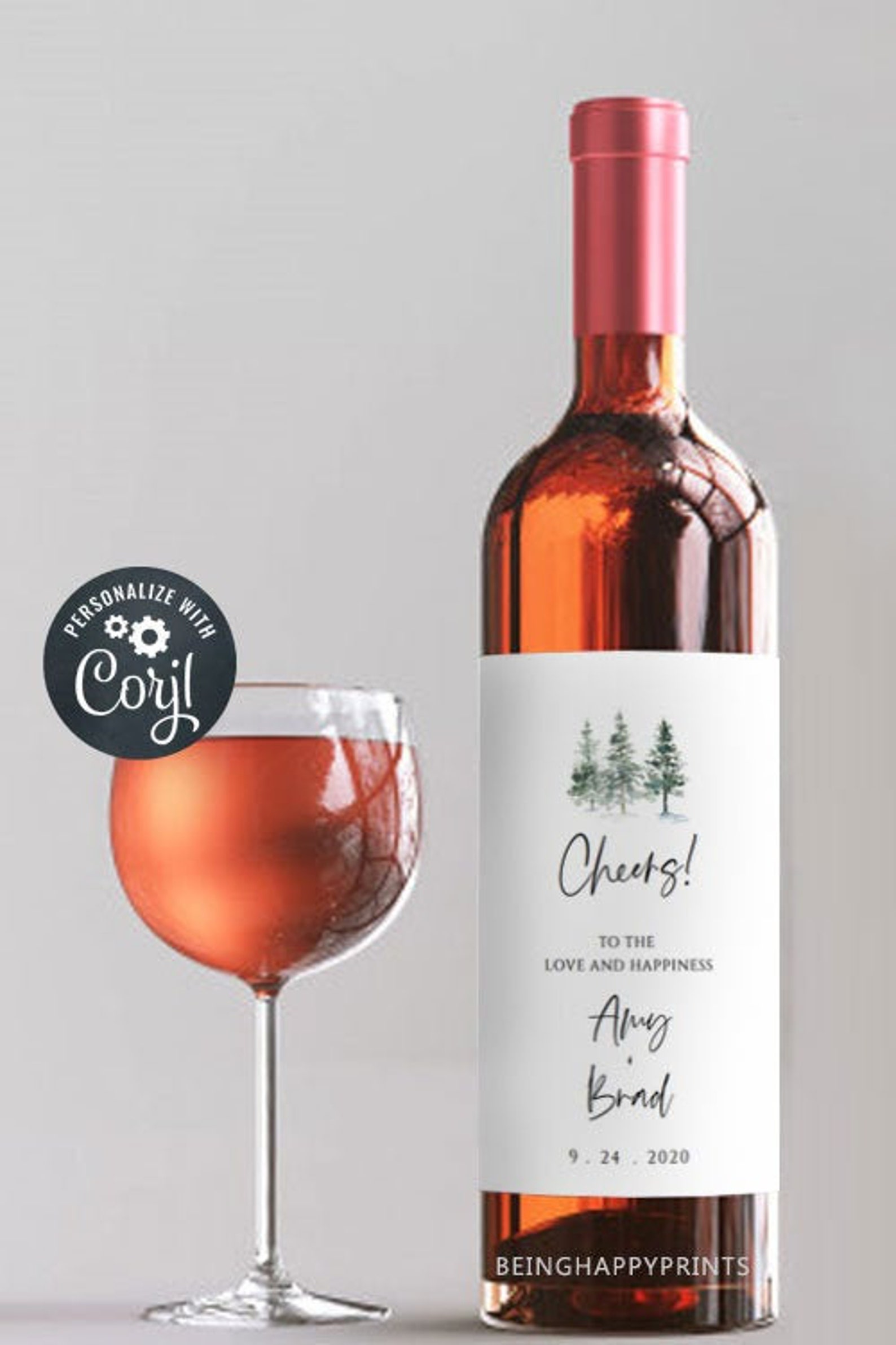 Template For Wine Bottle Labels