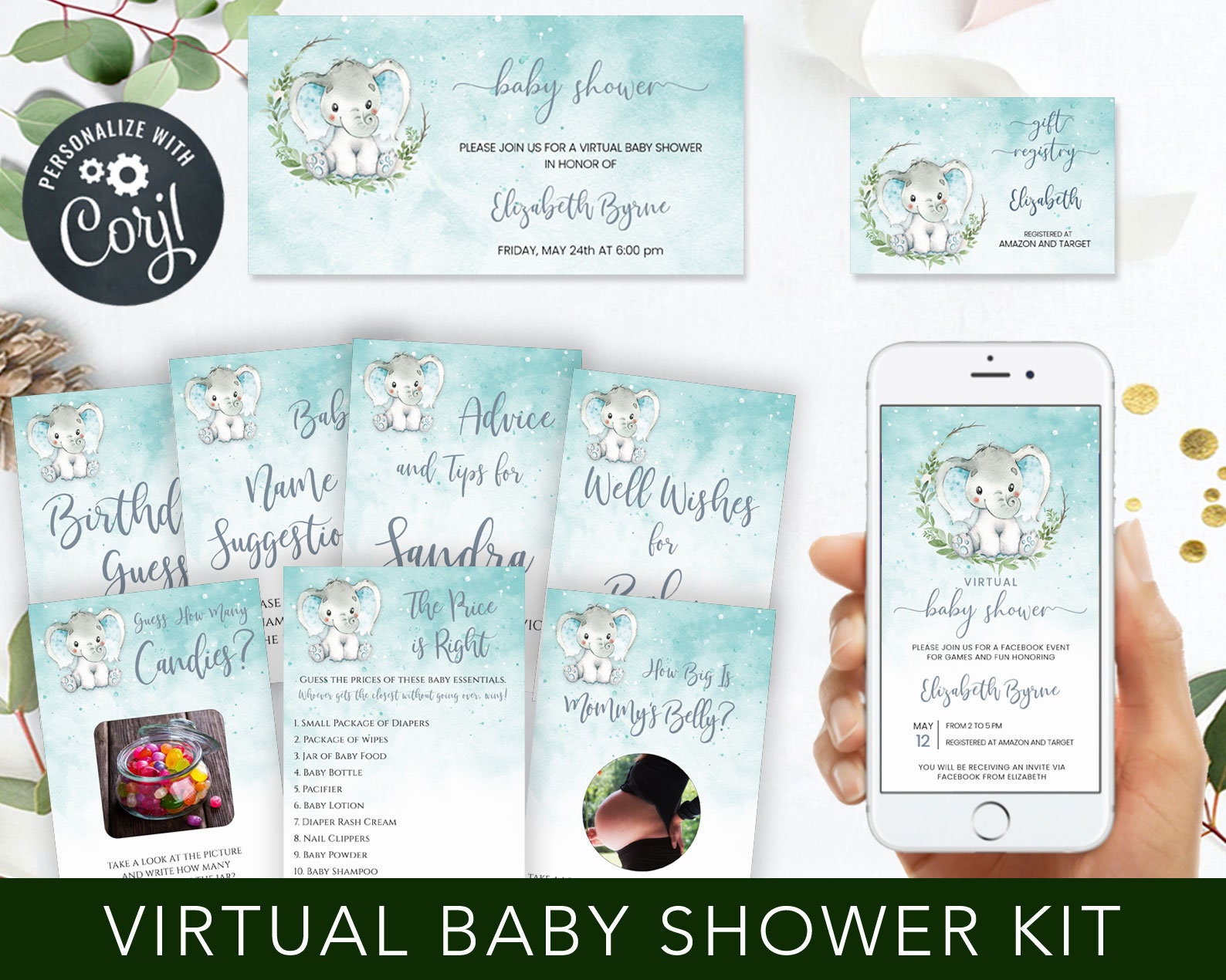 Virtual baby shower invitations vermontsalo