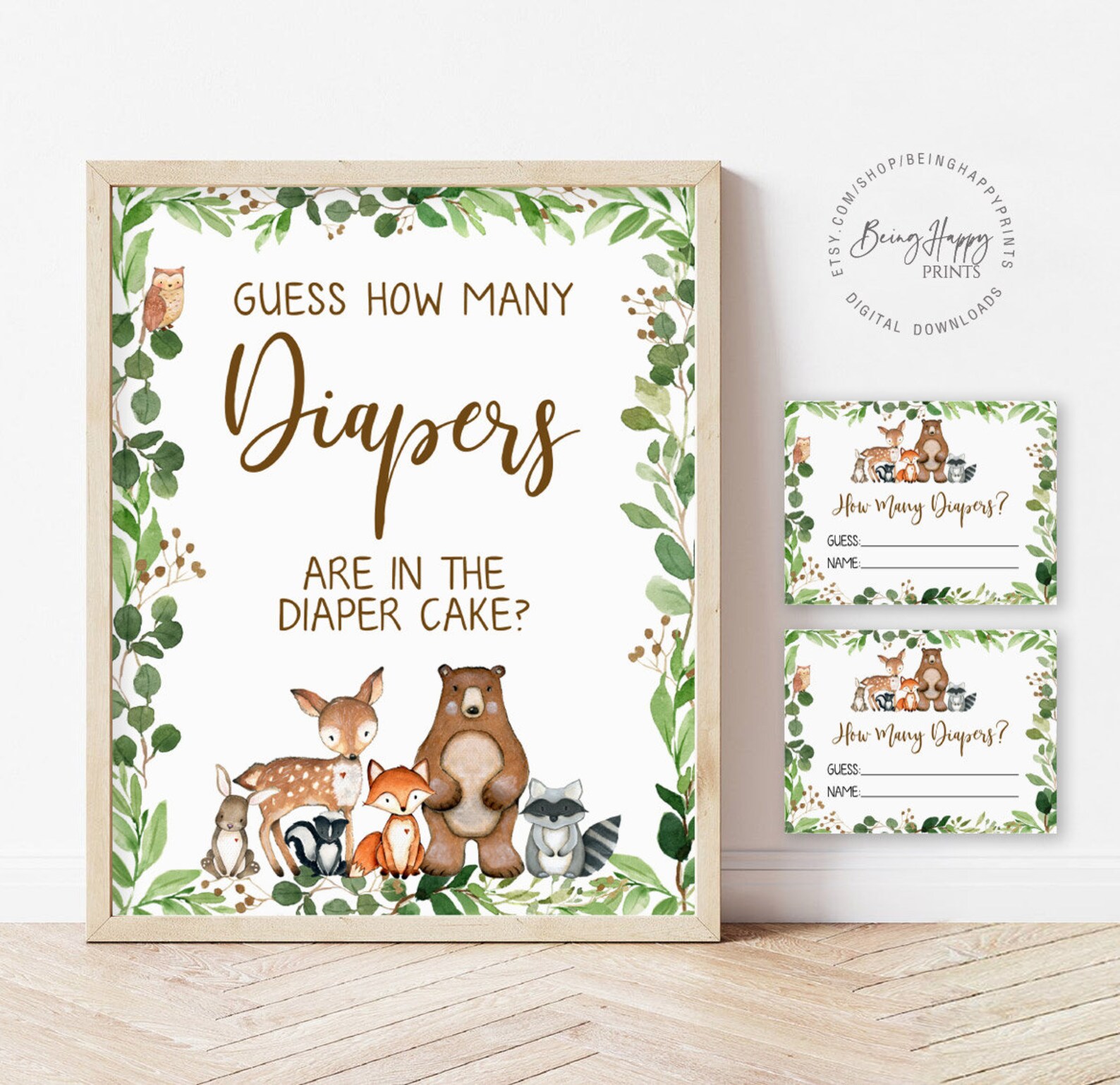 Diaper Cake Guessing Game Diaper Cake Game Guess How Many Etsy Australia