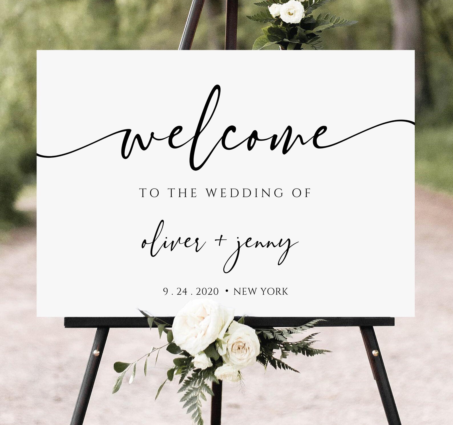 wedding-welcome-sign-template-modern-calligraphy-wedding-welcome-sign-modern-minimalist-instant-download-editable-printable-uj133-etsy