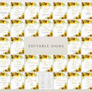 Sunflower Bridal Shower Games, Printable Bridal Shower Games, Sunflower ...