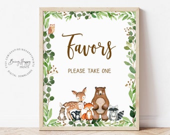 Dad Jokes Baby Shower Game - Pack Of 25 Woodland Animal Themed Cards For Gender Neutral Showers & Parties - View #3