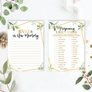Shower Game Bundle Baby Shower Games Printable Baby Shower - Etsy