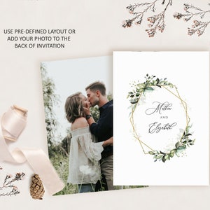 Bohemian Wedding Invitation Template Printable Wedding Invitation Suite ...
