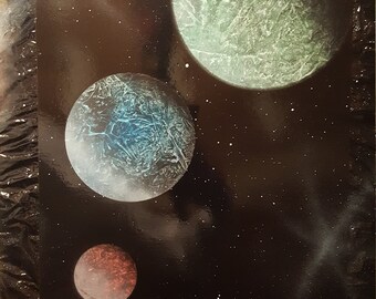 Items Similar To Custom Silver Starry Glitter Sky Galaxy