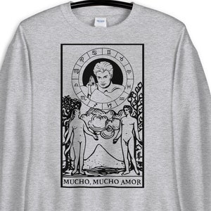 MUCHO AMOR TAROT Sudadera Unisex