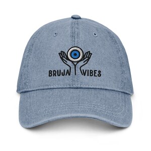 BRUJA VIBES Denim Hat