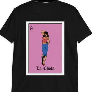 LA CHOLA, LOTERIA Short-Sleeve Unisex T-Shirt