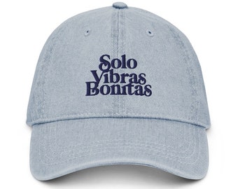 SOLO VIBRAS BONITAS Sombrero Vaquero