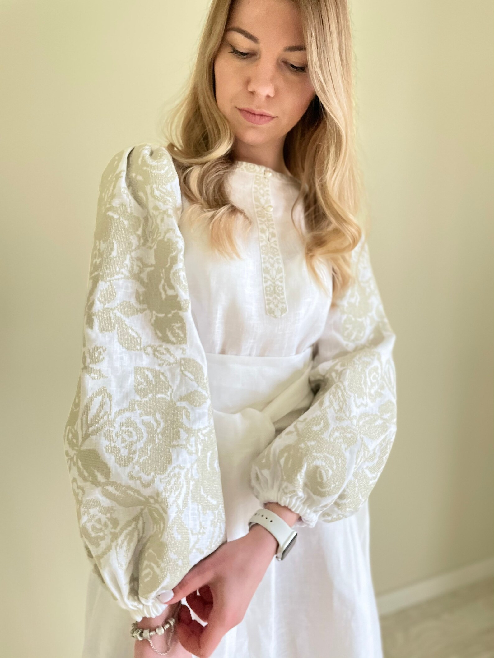 Dress Embroidered Linen Dress Ukrainian Vyshyvanka Unique Etsy