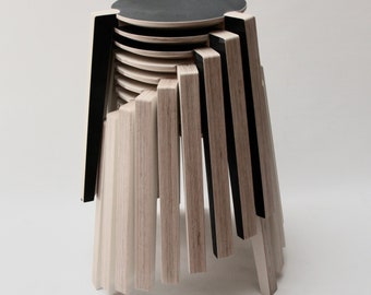 Tabouret pour tout le monde, 2 formes