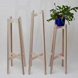 Plywood plant stand, 3 sizes image 5