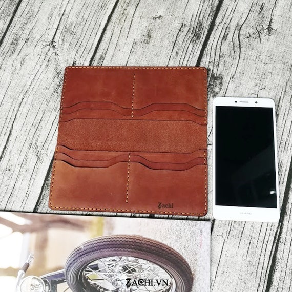 Long wallet, Long wallet for men, Long wallet handmade leather, Distressed Leather Wallet, Unisex Wallet