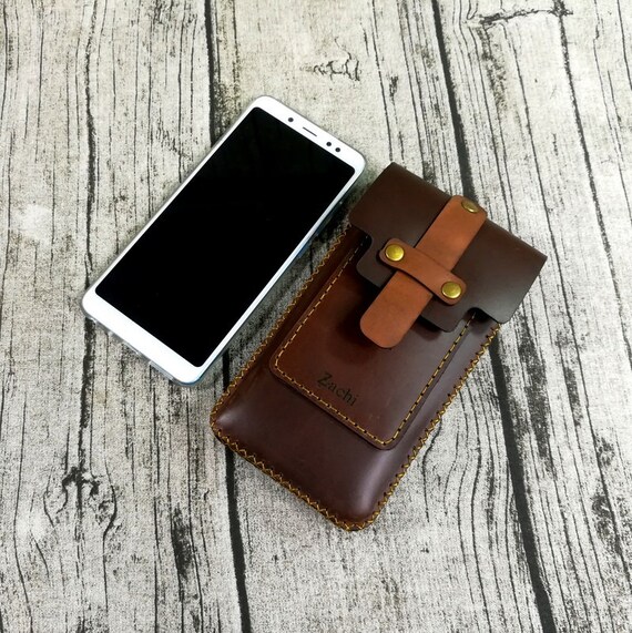 Personalized Leather belt pouch, Leather pouch, Leather Hip pouch, Belt Pouch, Men Pouch, Mens Gift, Gift for Him, Leather CellPhone Case