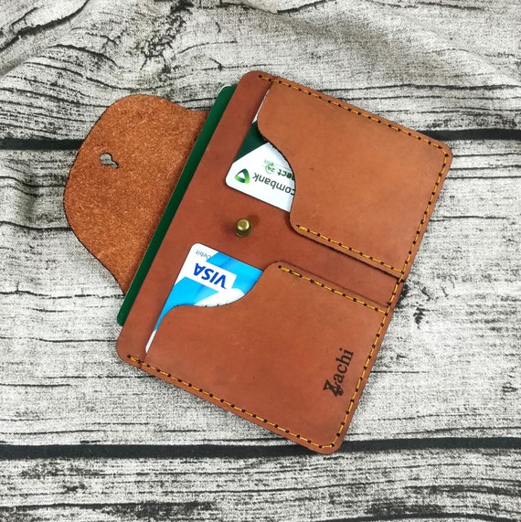 Leather Passport Wallet, Distressed Leather Travel Wallet, Passport Holder, Passport cover, Personalized gift for him
