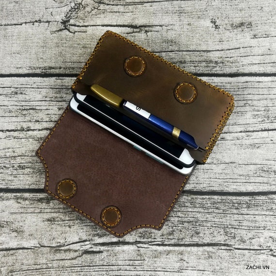 Personalized Leather belt pouch, Leather pouch, Leather Hip pouch, Belt Pouch, Men Pouch, Mens Gift, Gift for Him, Leather CellPhone Case