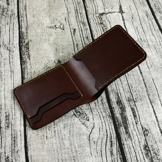Mini leather wallet, slim wallet, minimalist wallet, slim leather wallet, wallet for him, mini wallet, slim card wallet, card wallet