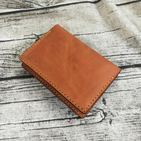 Leather Passport Wallet, Distressed Leather Travel Wallet, Passport Holder, Passport cover, Personalized gift for him