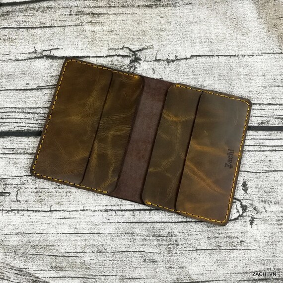 Minimalist leather wallet, slim wallet, minimalist wallet, slim leather wallet, wallet for him, mini wallet, slim card wallet, card wallet