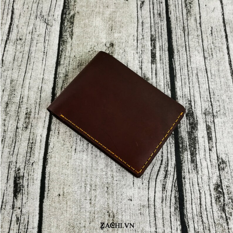 PERSONALIZED Bifold Leather Wallet, Men's Wallet, Vintage wallet, Vegtan wallet, Groomsmen Gifts