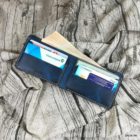 Leather wallet, slim wallet, minimalist wallet, slim leather wallet, wallet for him, mini wallet, slim card wallet, card wallet