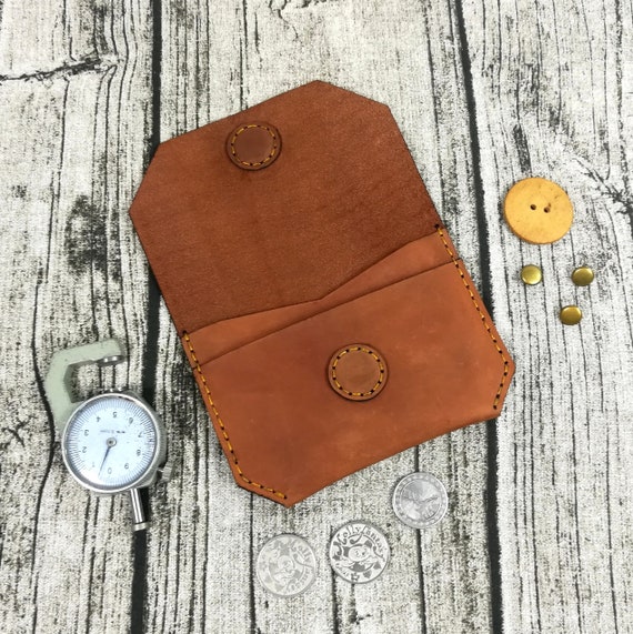 Minimalist leather wallet, slim wallet, minimalist wallet, slim leather wallet, wallet for him, mini wallet, slim card wallet, card wallet