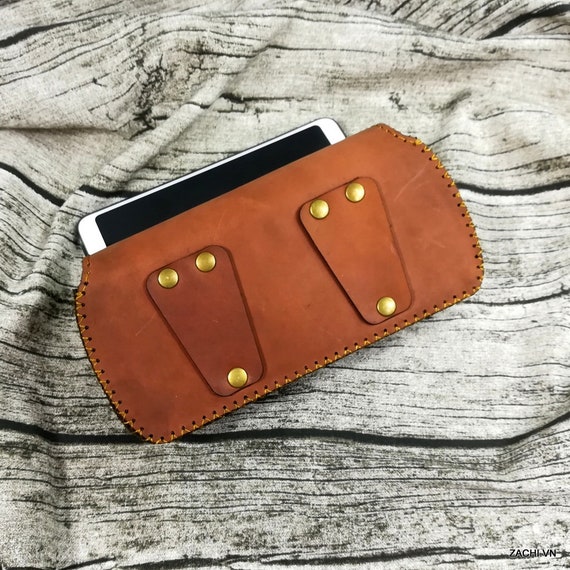 Personalized Leather belt pouch, Leather pouch, Leather Hip pouch, Belt Pouch, Men Pouch, Mens Gift, Gift for Him, Gifts for Husband