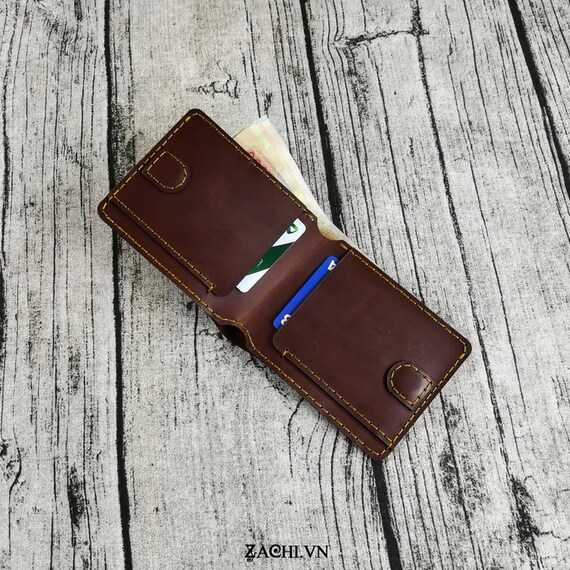 Mini leather wallet, slim wallet, minimalist wallet, slim leather wallet, wallet for him, mini wallet, slim card wallet, card wallet