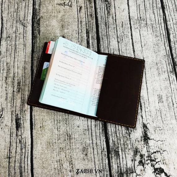 Leather Passport Wallet